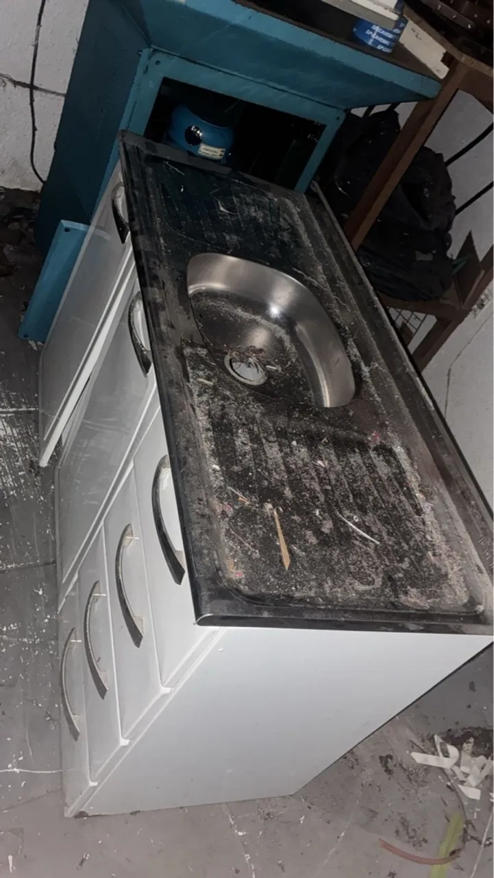 Cuba de Inox com Gabinete