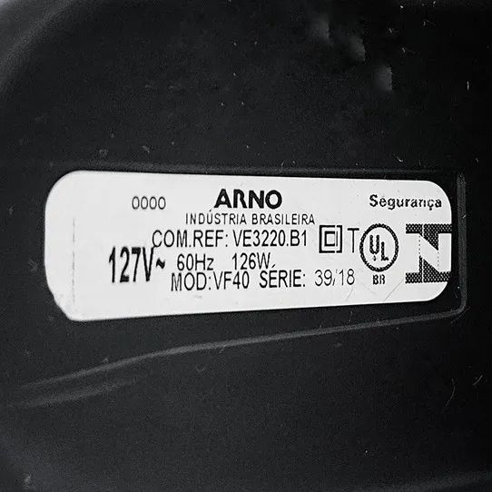 Ventilador grande Silence Force Arno VF40 Preto/prata 110V - Foto 5