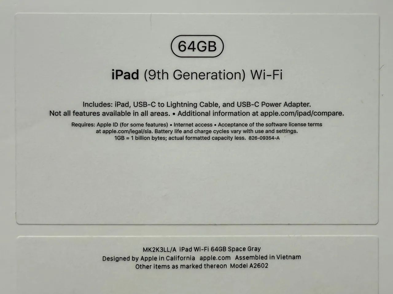 Ipad 9 geração 64gb novo LOJA FÍSICA apenas deslacrado SEM ATIVAÇÃO ( 64 gb space gray ) - Foto 6