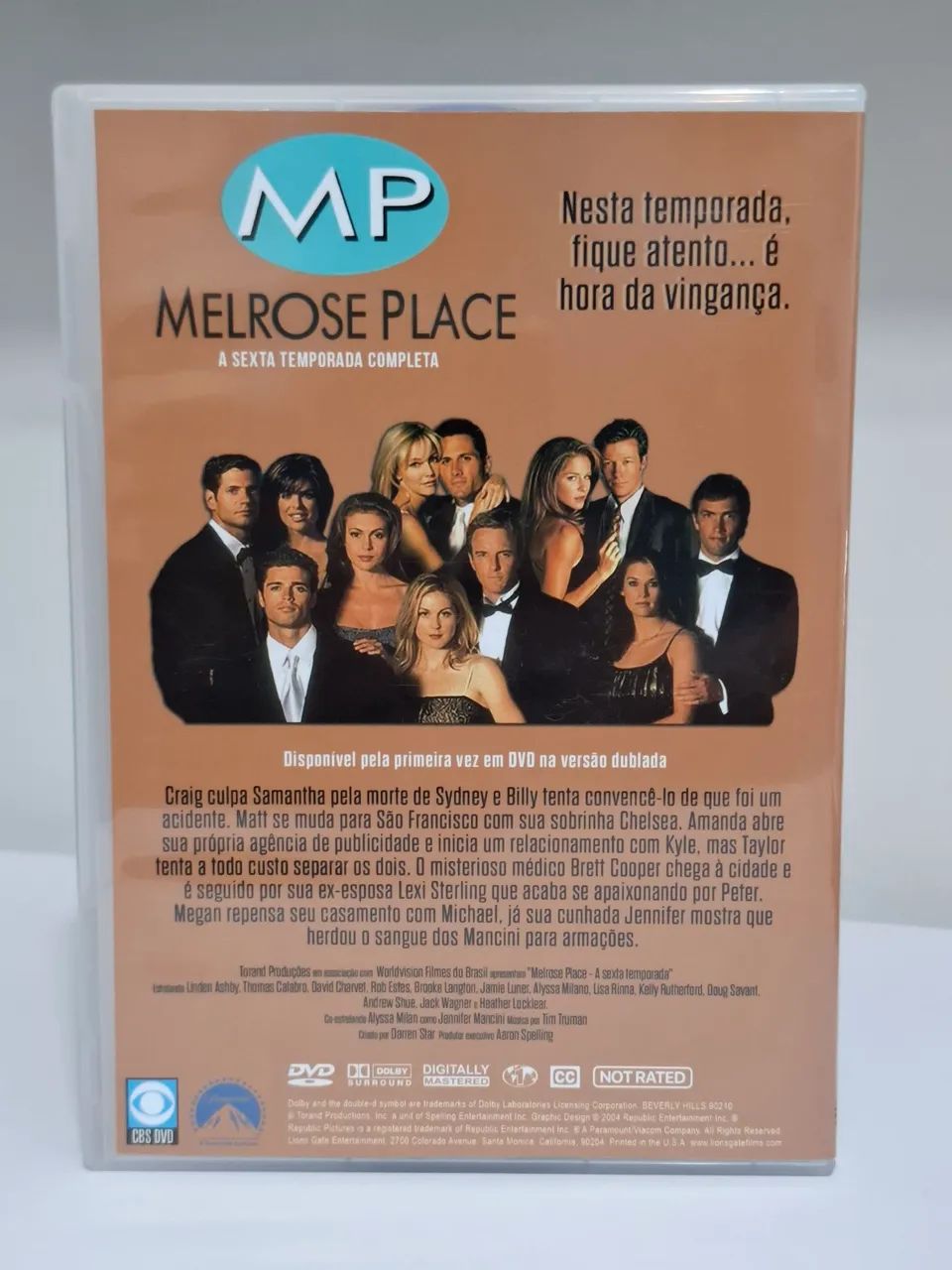 DVD MELROSE PLACE - A SEXTA TEMPORADA - DUBLADO - Foto 2
