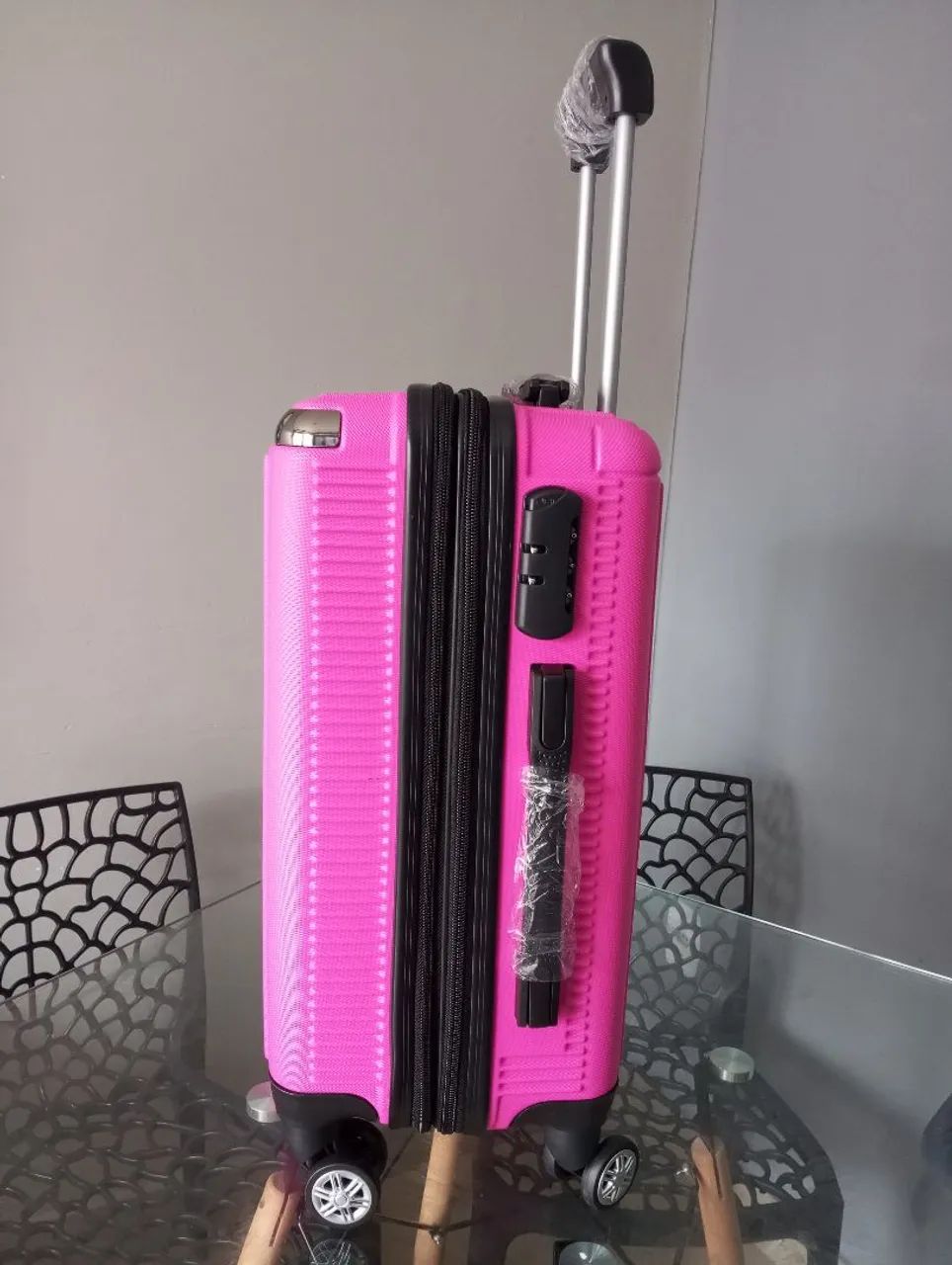 Mala de Viagem Rosa - 10kg - Foto 2