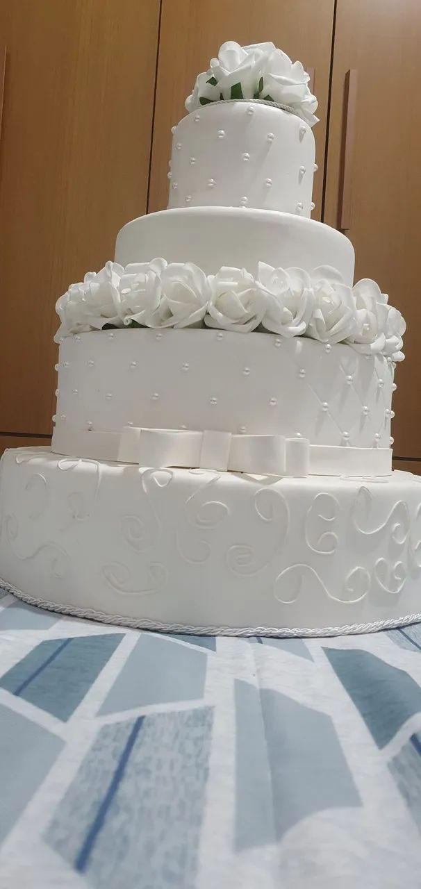 Bolo fake, decorativo para casamento e festas - Foto 2