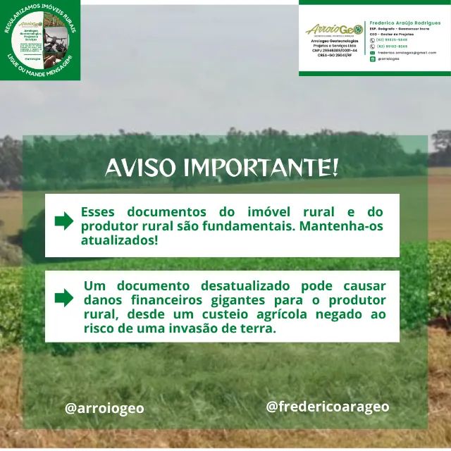 Georreferenciamento de Imóveis Rurais INCRA e Registro de Imóveis - Foto 6