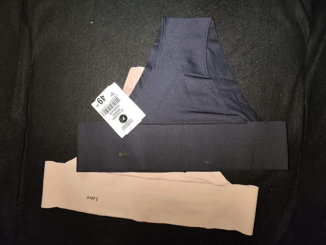 Kit 2 calcinhas tanga P love secret - Foto 4