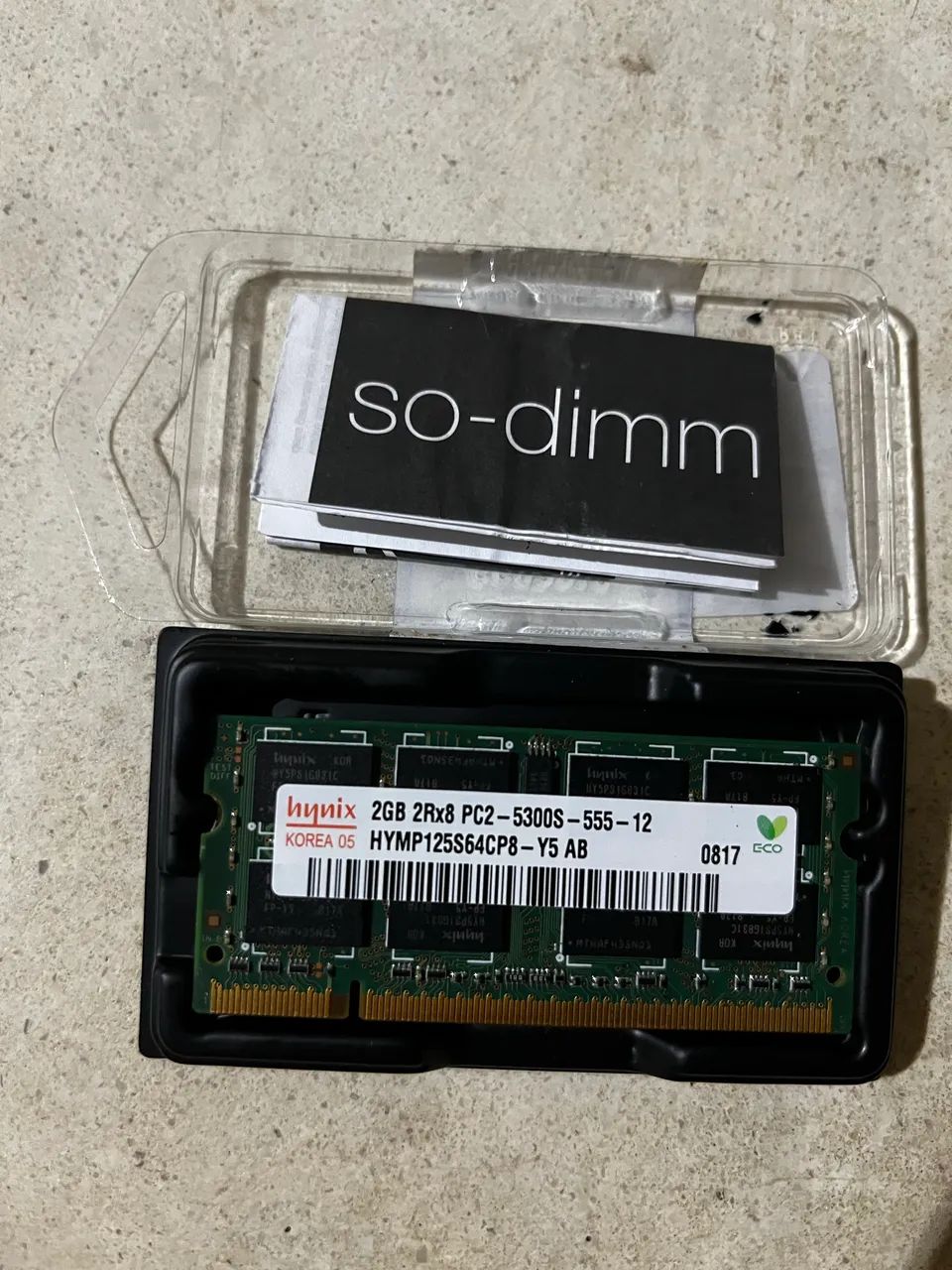 2GB RAM Memory64396502756610122