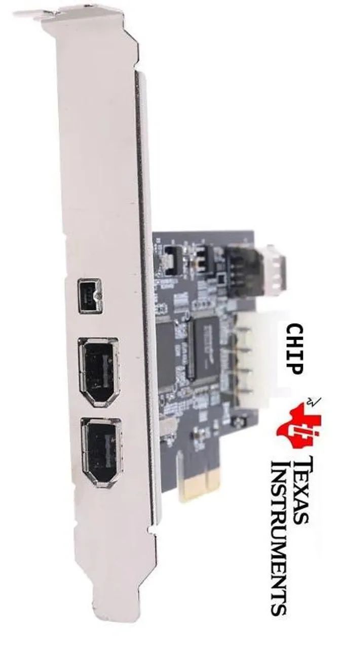 Placa Pci-ex Firewire 1394a Chip Texas  Instruments 400 pci-e - Foto 3