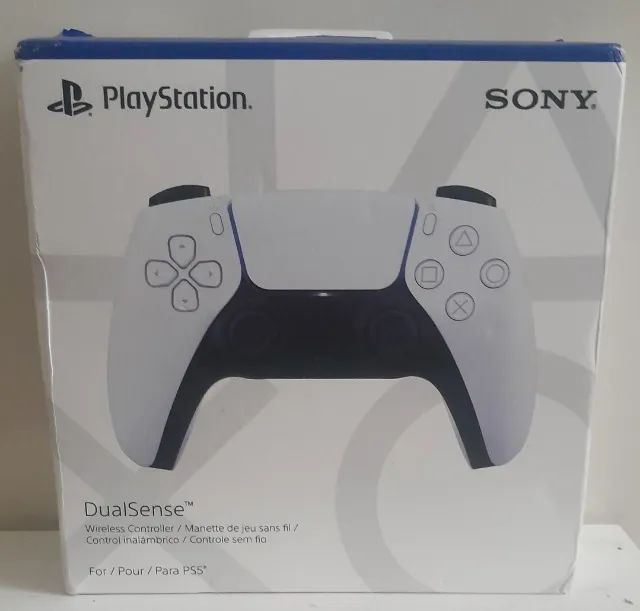 Controle Playstation 5 Dualsense Branco Original Novo Lacrado 