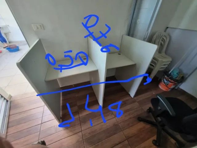 BAIAS (PA) MESAS DE ESCRITÓRIO - Foto 2