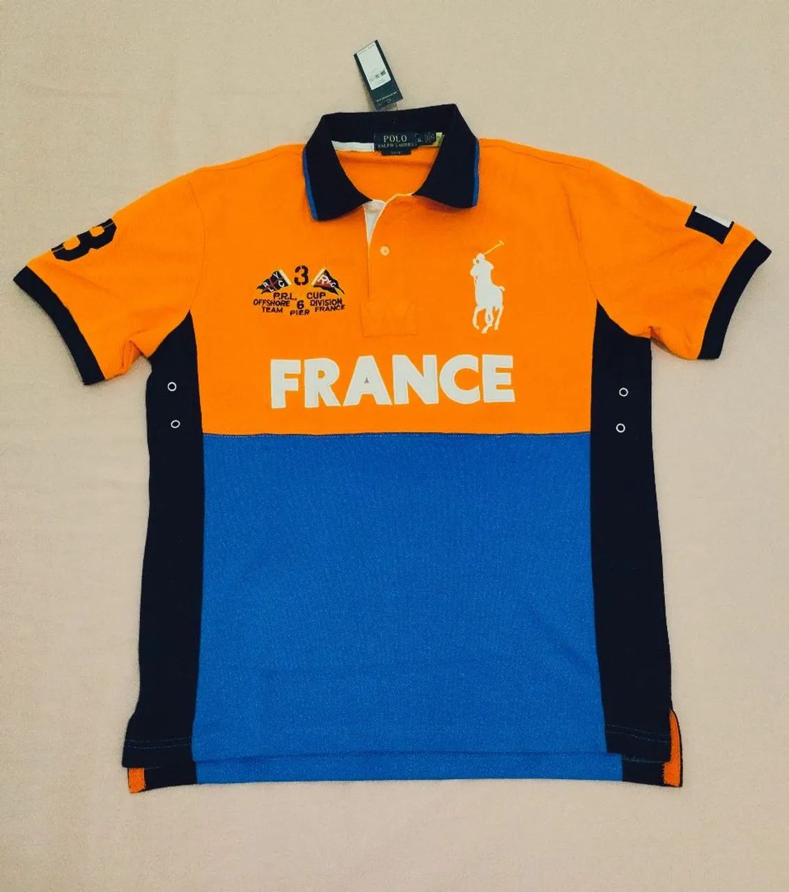 Camisa Polo Ralph Lauren Big Pony França - Roupas - Praça da