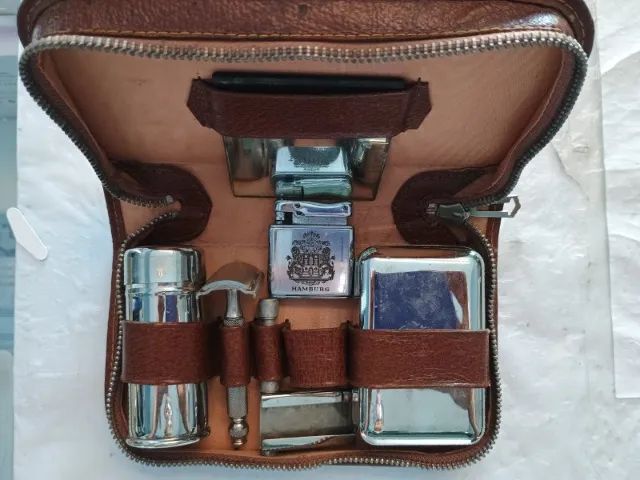 kit barbeador antigo para barbearia - Foto 3