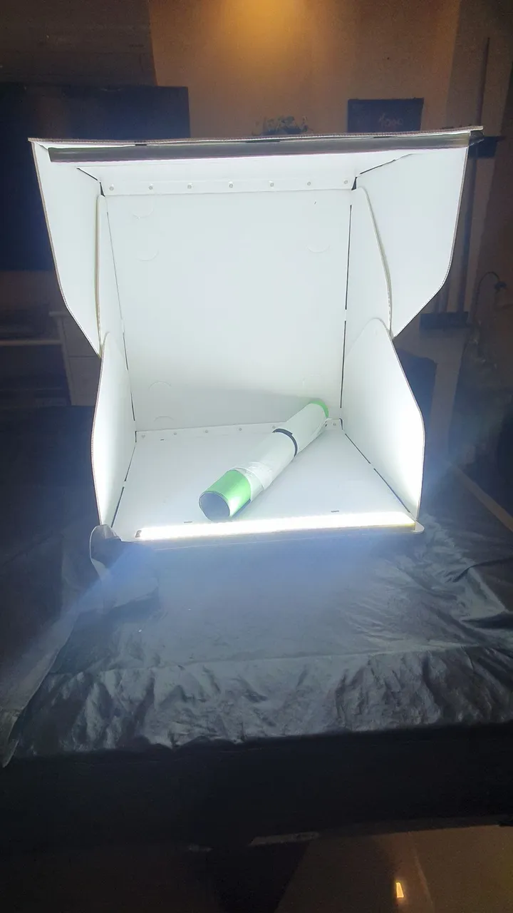 Mini Estúdio Fotográfico Portátil - Perfeito para Fotos!