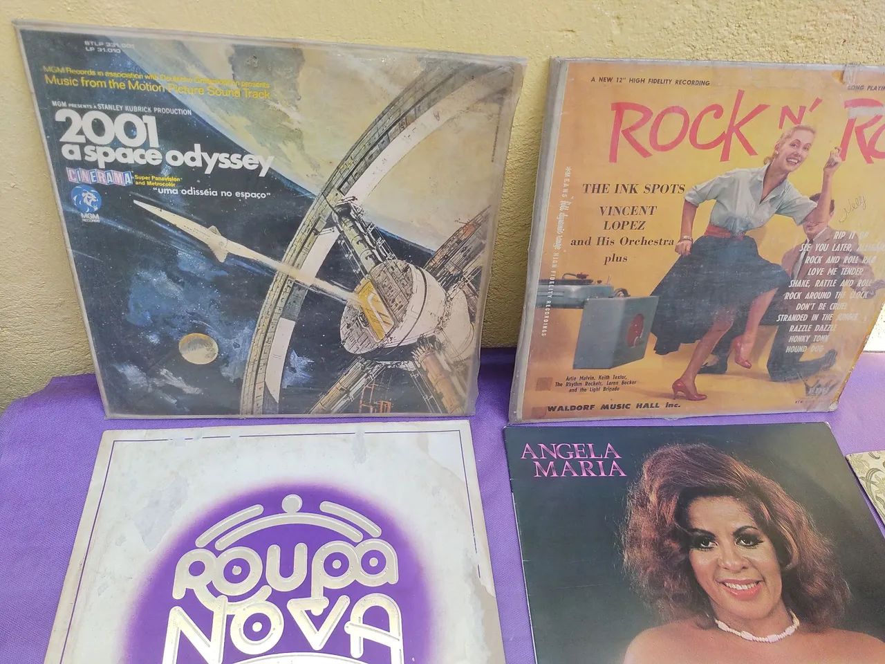 LP Disco de Vinil do Filme 2001 Uma Odisseia no Espaço, original. 