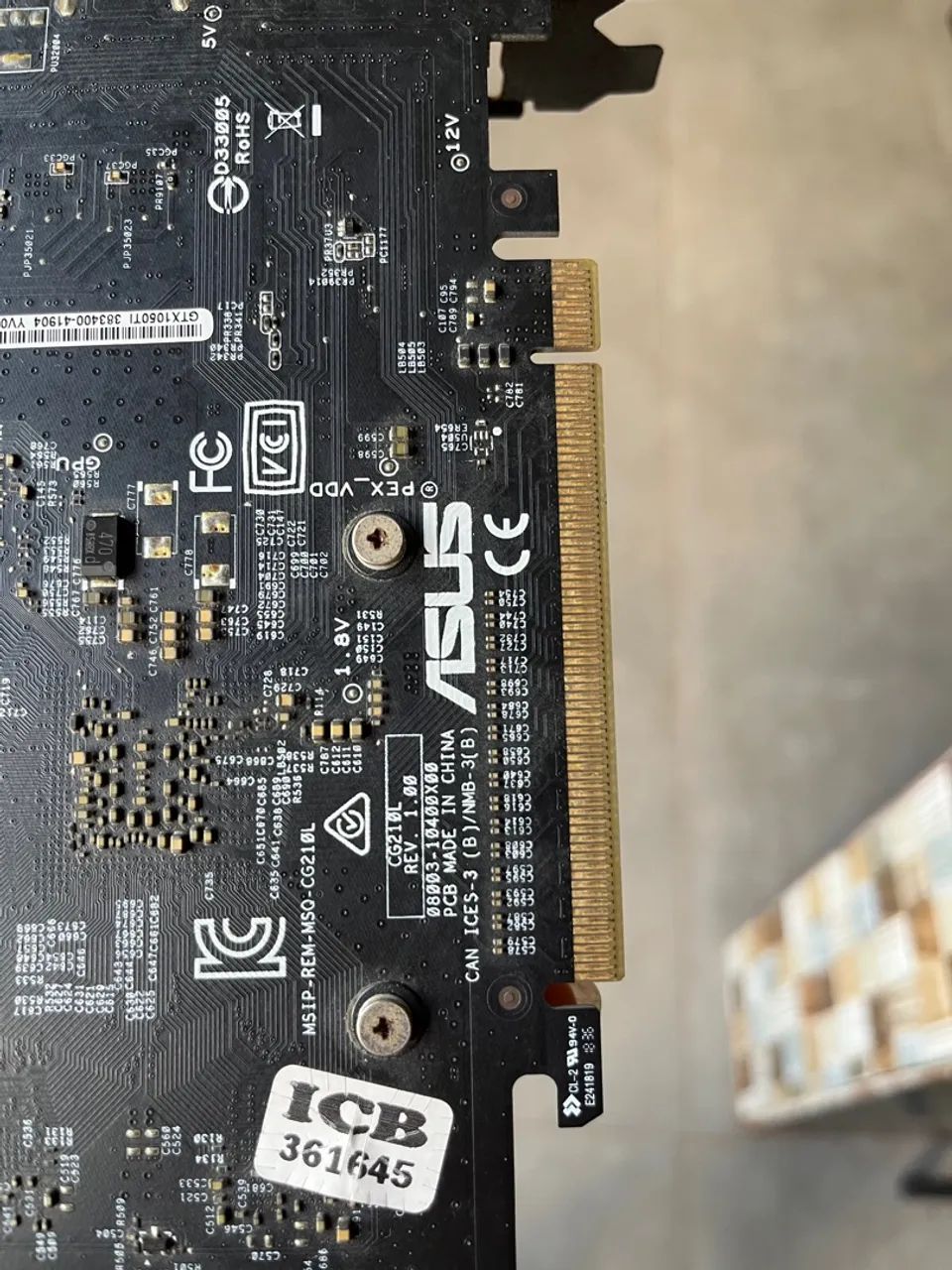 Placa de vídeo gtx 1050ti (COM DEFEITO) - Foto 5