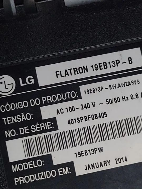 Monitor LG LCD 19 polegadas - Foto 3