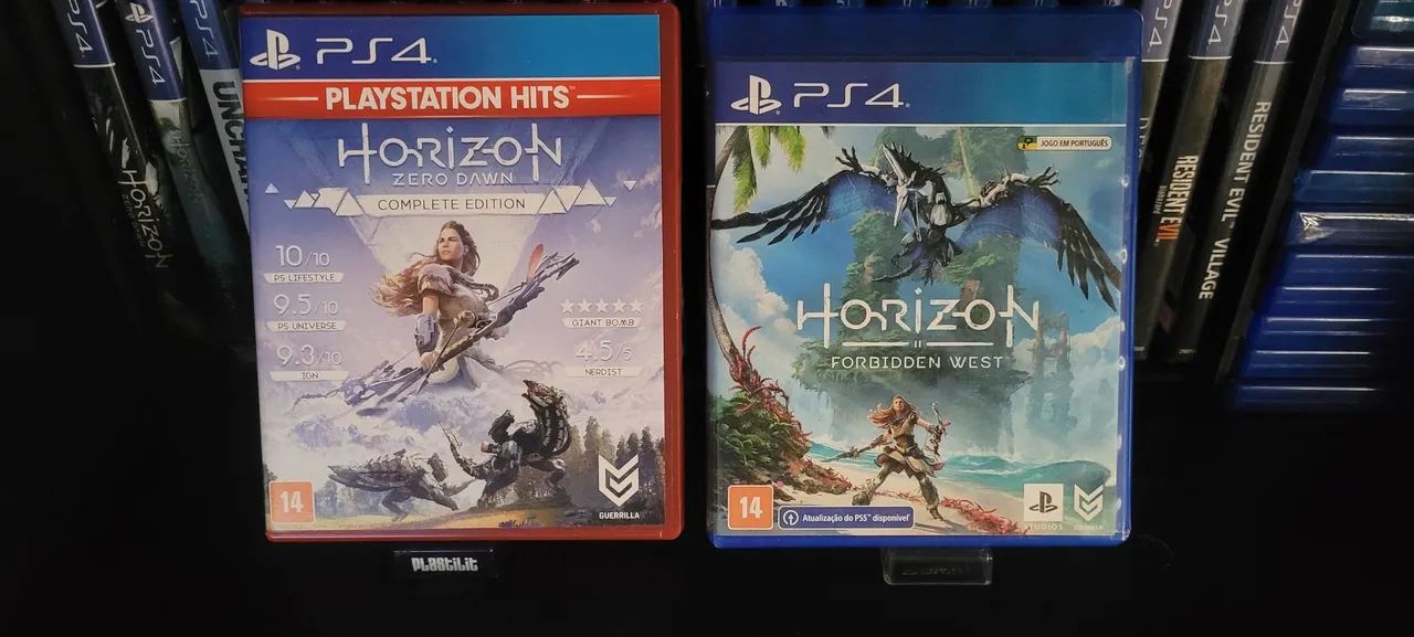 2 jogos Horizon  Edition PS4