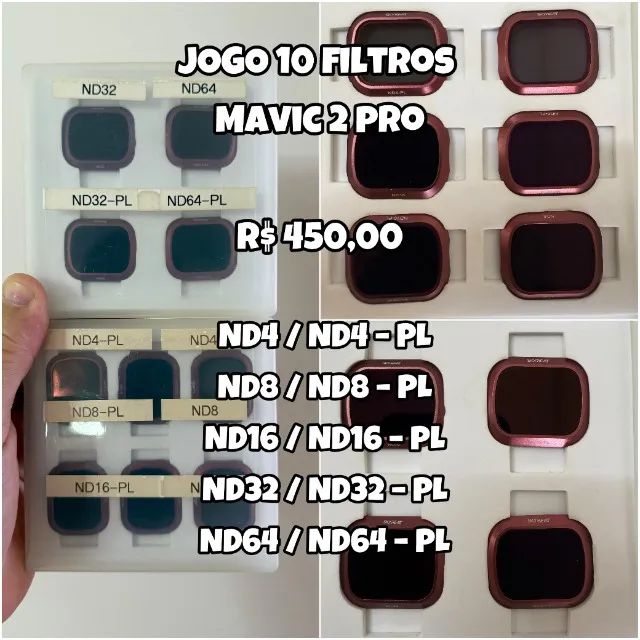 FILTROS Drone Dji Mavic 2 Pro - Foto 4