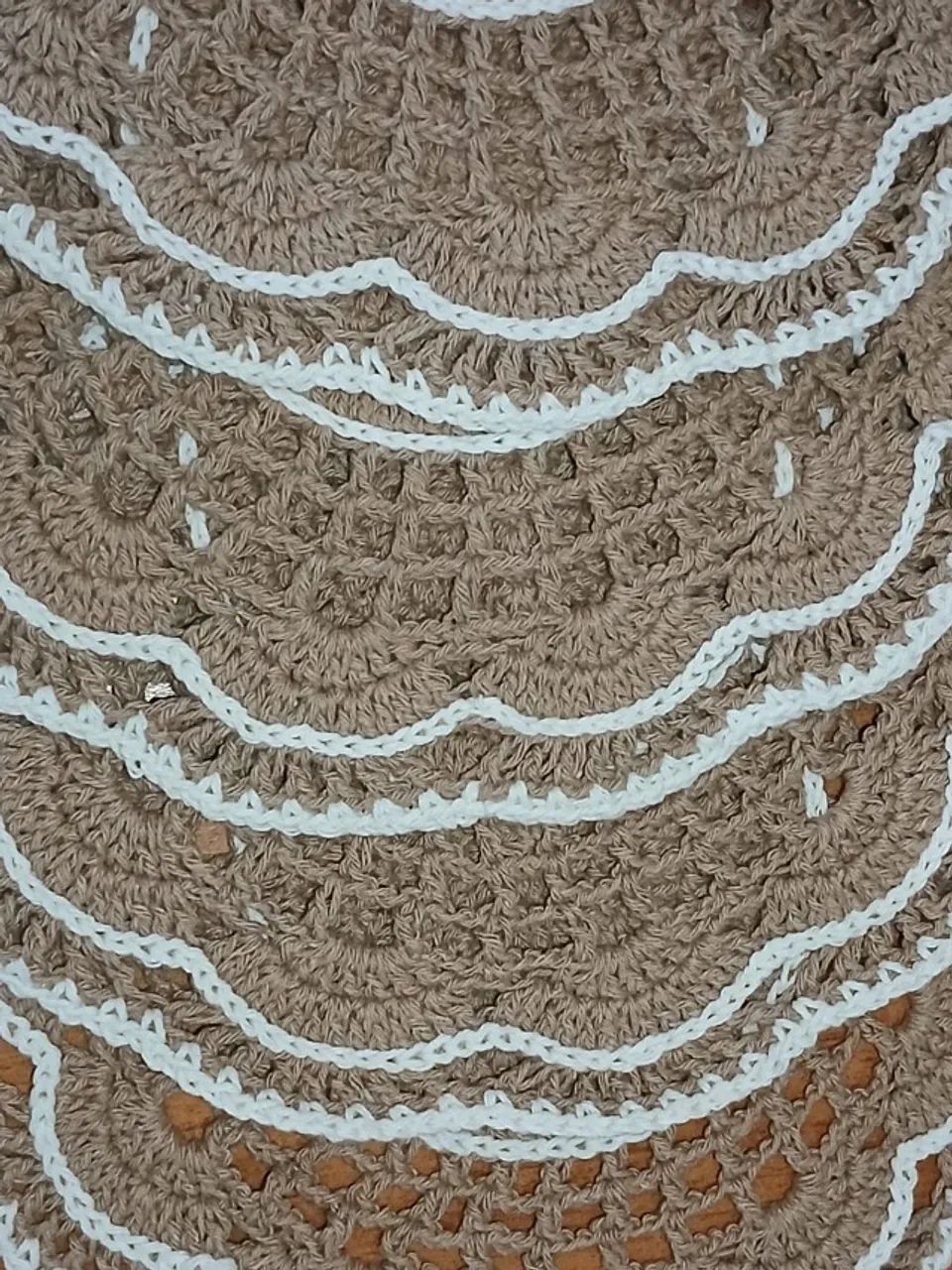 mesa posta de crochê - Foto 5