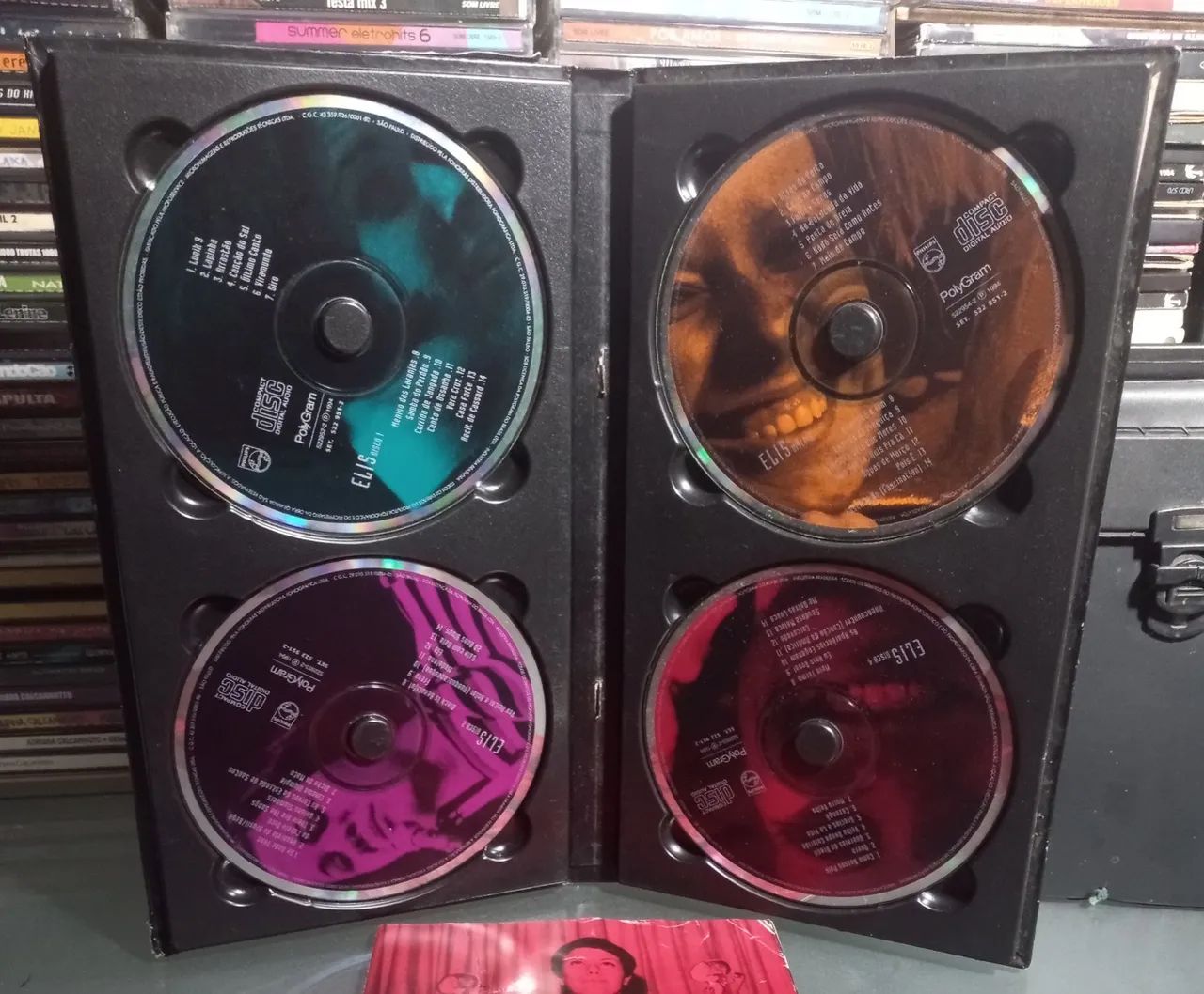 Cds Elis Regina Série Grandes Nomes Box Com 4 Discos  - Foto 3