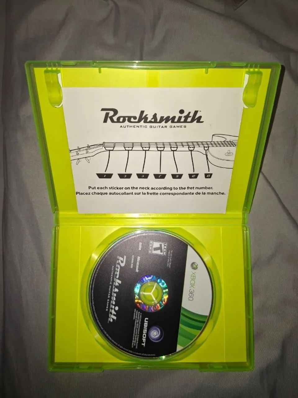 Guitarra Red Octane Xbox 360 e PC + 2 Jogos - Foto 2