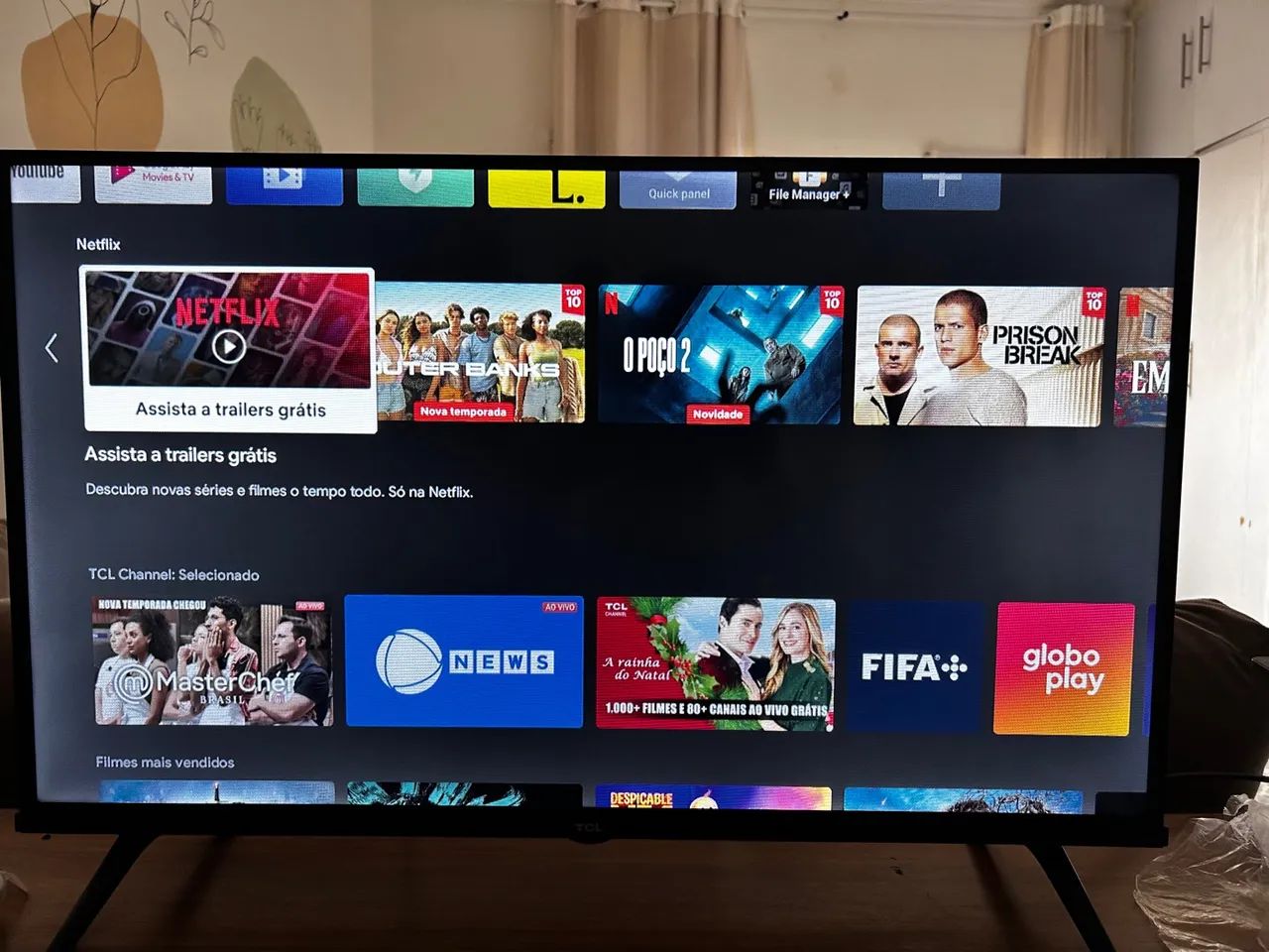 TV TCL Smart 32 polegadas  - Foto 2
