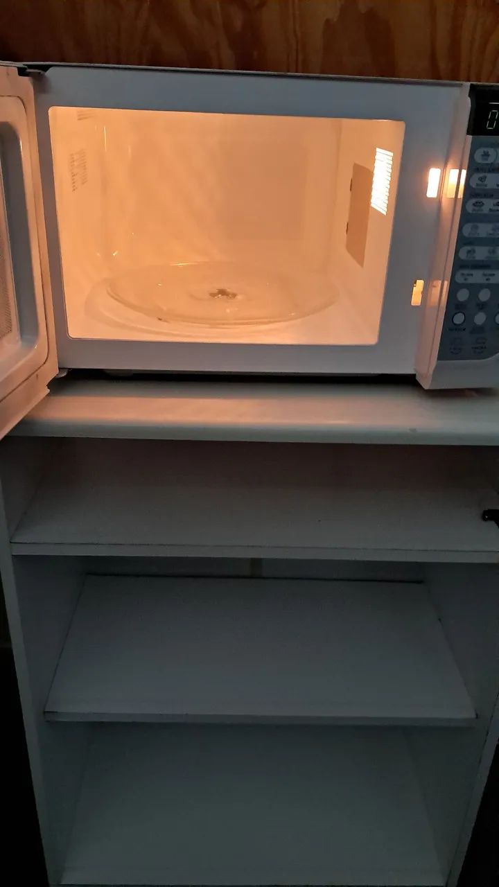 Micro-ondas Electrolux branco 23 litros , 127V.  - Foto 6