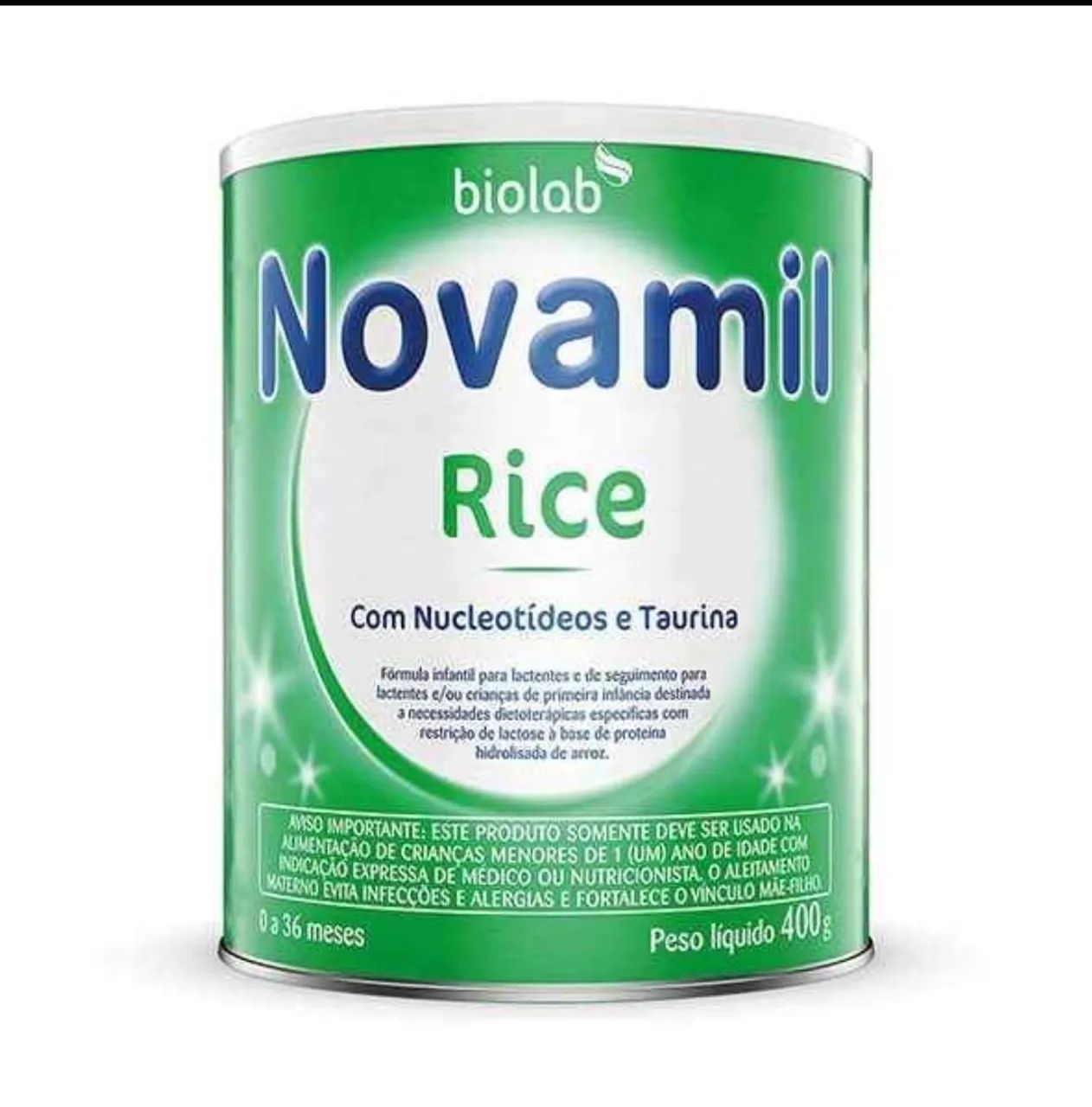 Leite Novamil Rice 400g - Fórmula Infantil
