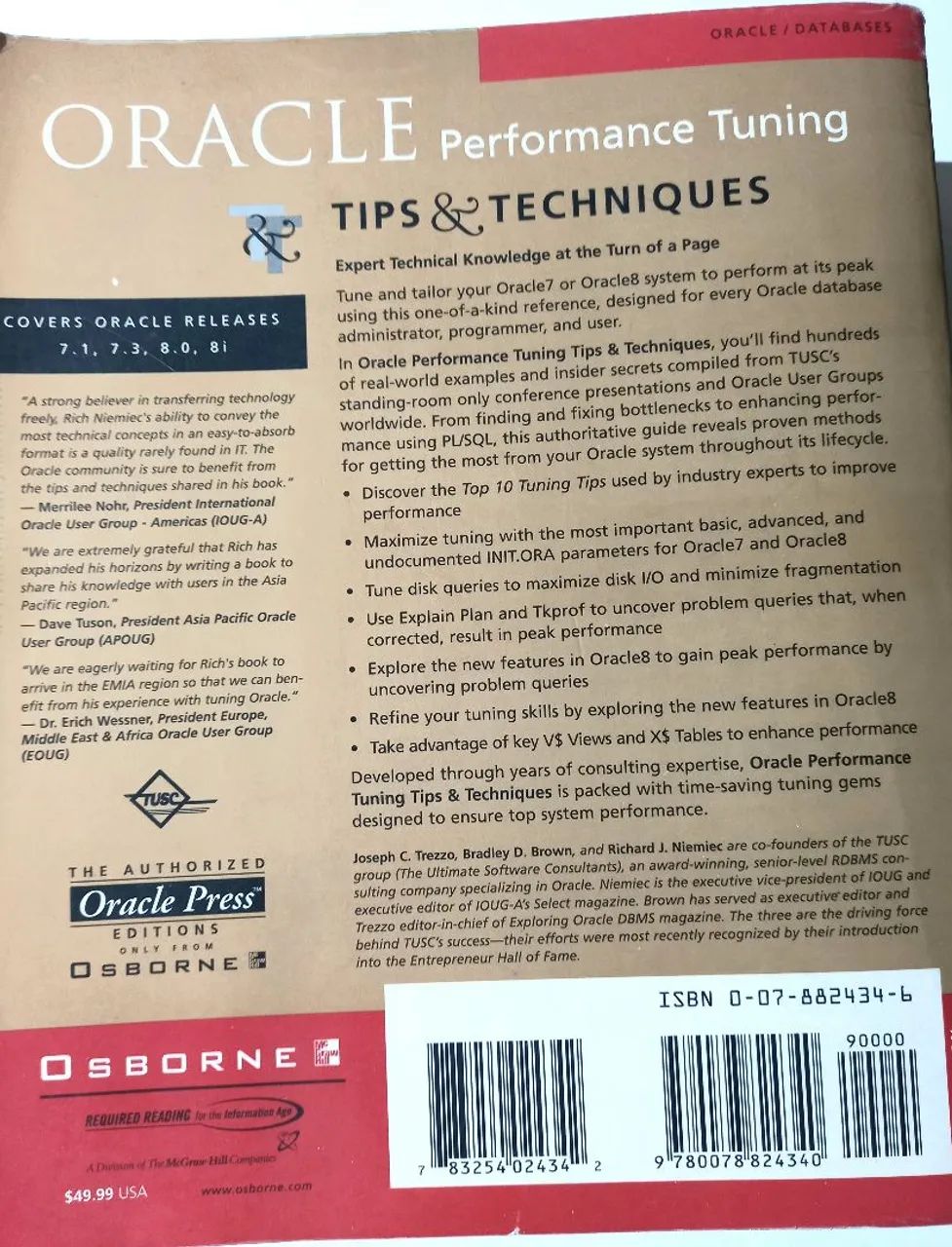 Oracle Performance Tuning - Tips & Techniques - Foto 3
