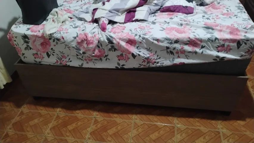 Cama de casal Queen MDF - Foto 2