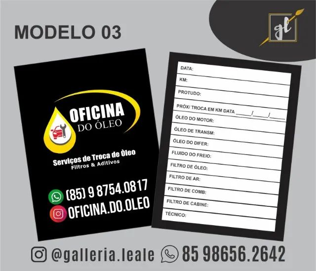 500 Adesivos Etiquetas Para Troca De Óleo 5x7 Ou 6x6 Cm - Foto 4