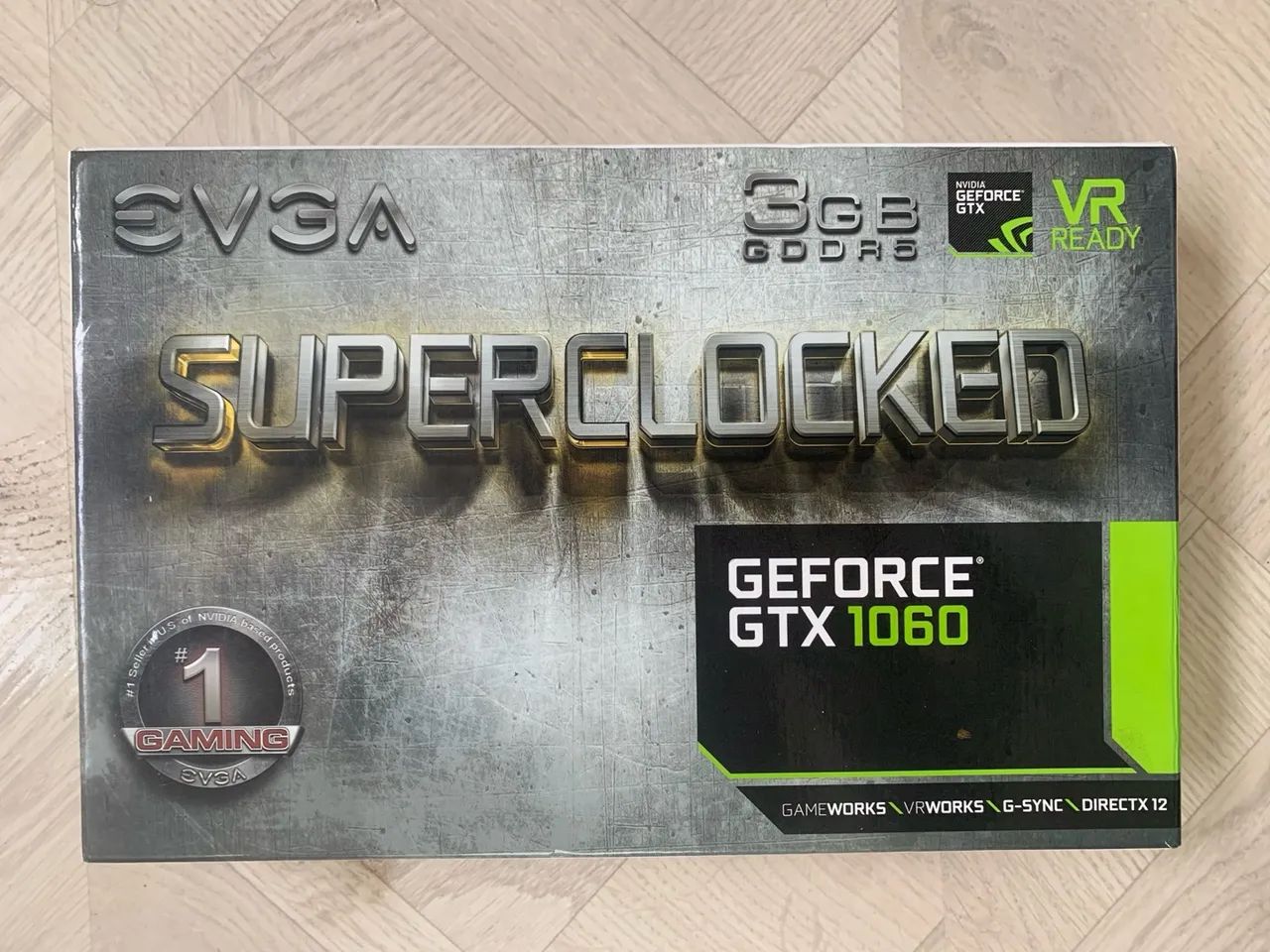 Placa de Vídeo EVGA GeForce GTX 1060 3GB Superclocked