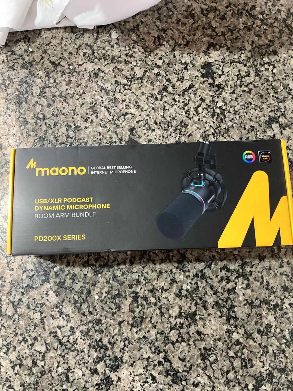 Microfone Maono PD200x + braço articulado  - Foto 2