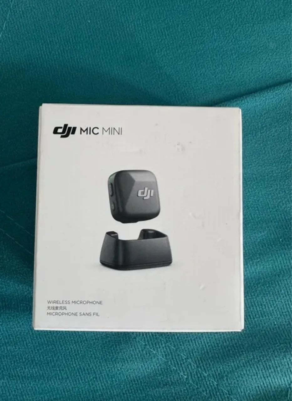 Microfone sem fio DJI MIC 2 e Mic Mini todos novos lacrados - Foto 5