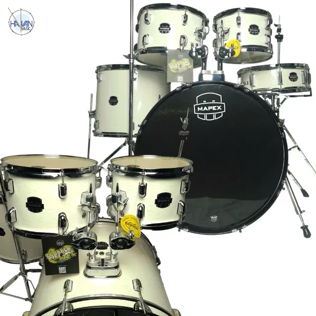 Bateria Acústica Mapex Comet White Thin - Nova / Envio / Parcelo
