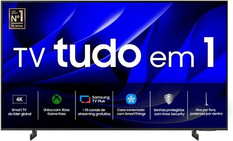 TV 43' Crystal UHD 4K 43du *, Painel dynamic crystal color + Alexa