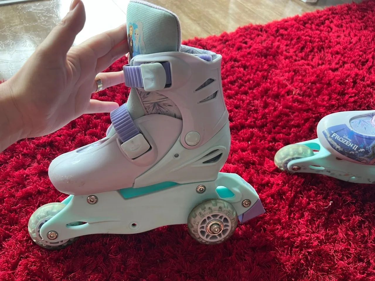 Patins Frozen II Infantil - Tamanho 29-32 - Foto 5