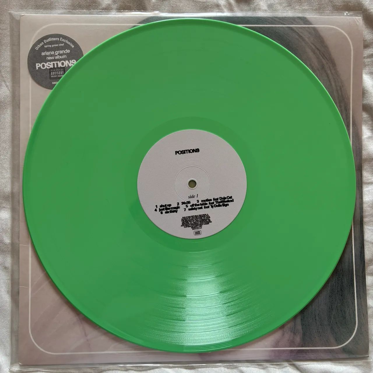 ariana grande - vinil - positions spring green - Foto 2