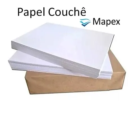Papel Couchê A3 250g - 250 folhas