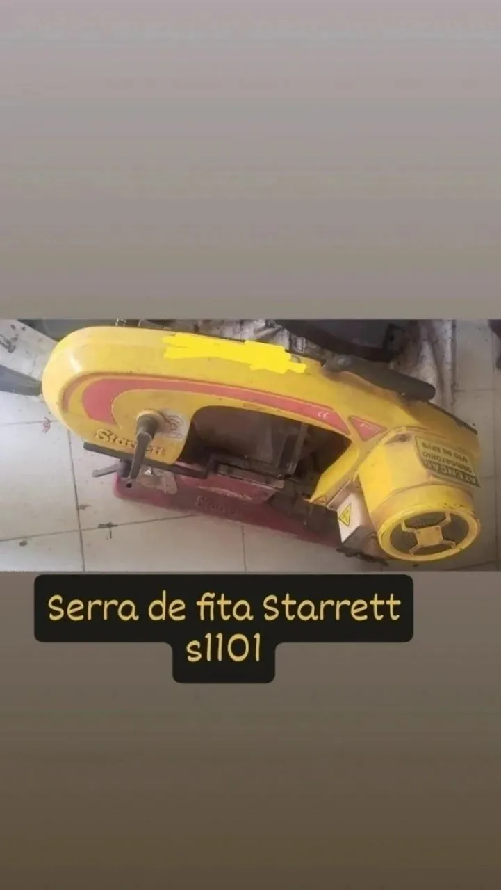 Serra de fita Starrett s1101