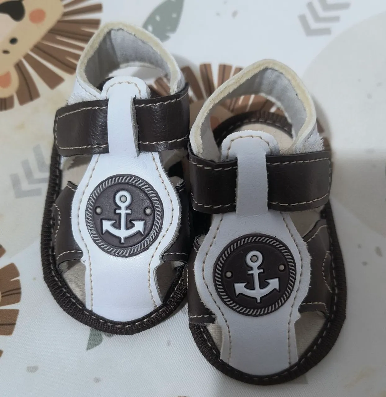Sandálias de Bebê Marinheiro - Conforto e Estilo