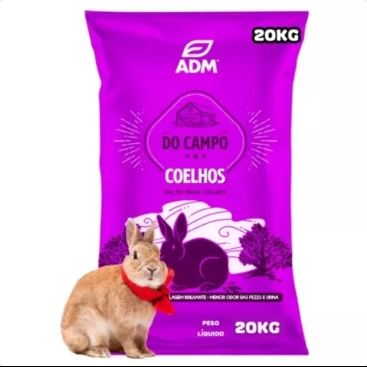 Ração ADM Do Campo Coelho 20Kg