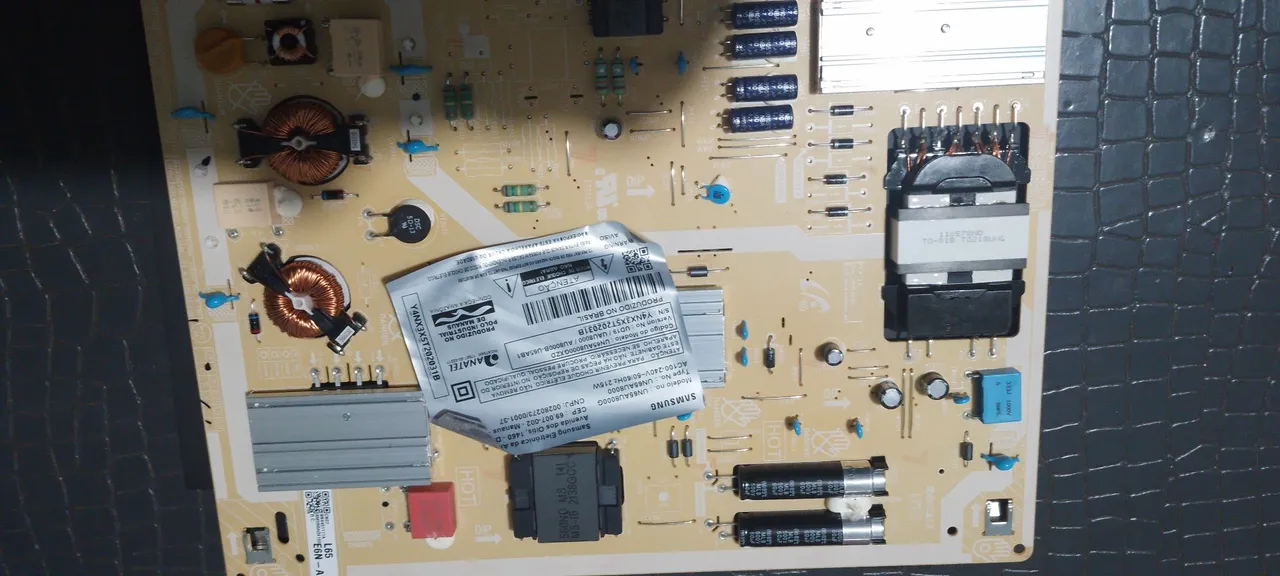 Tv samsung un65au800g(placas)