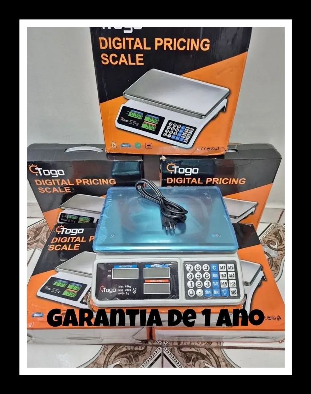 Balança  garantia de 1 ano só aqui