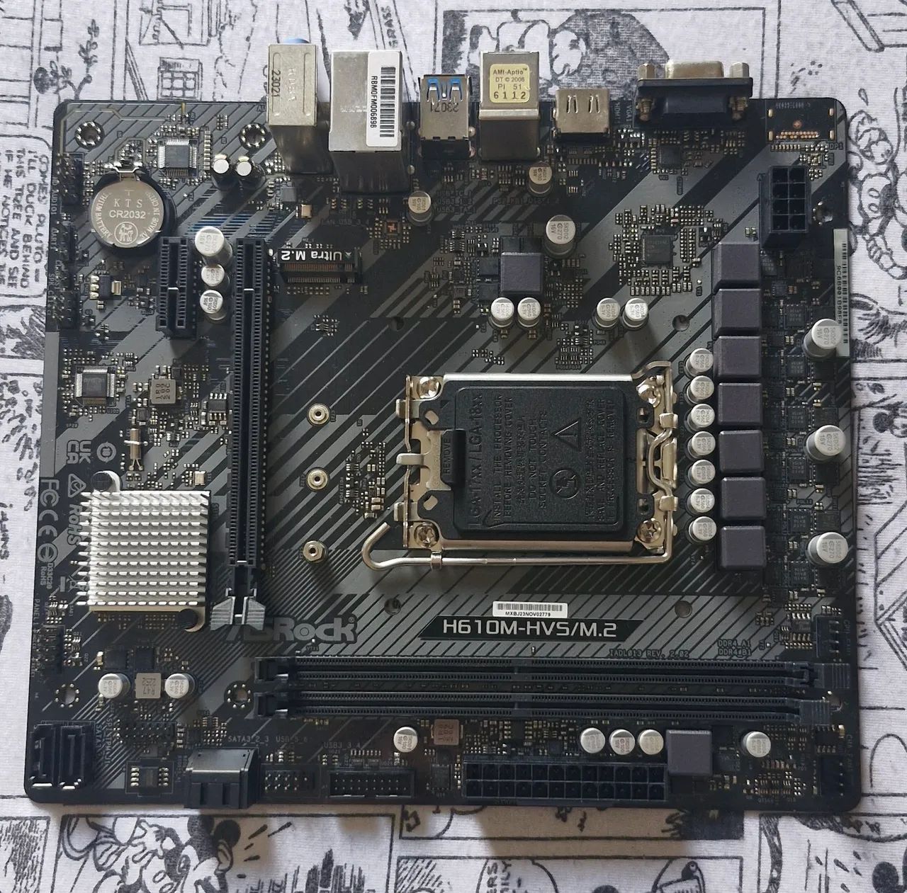 Placa-Mãe ASUS H610M-HVS/M.2 - Foto 2