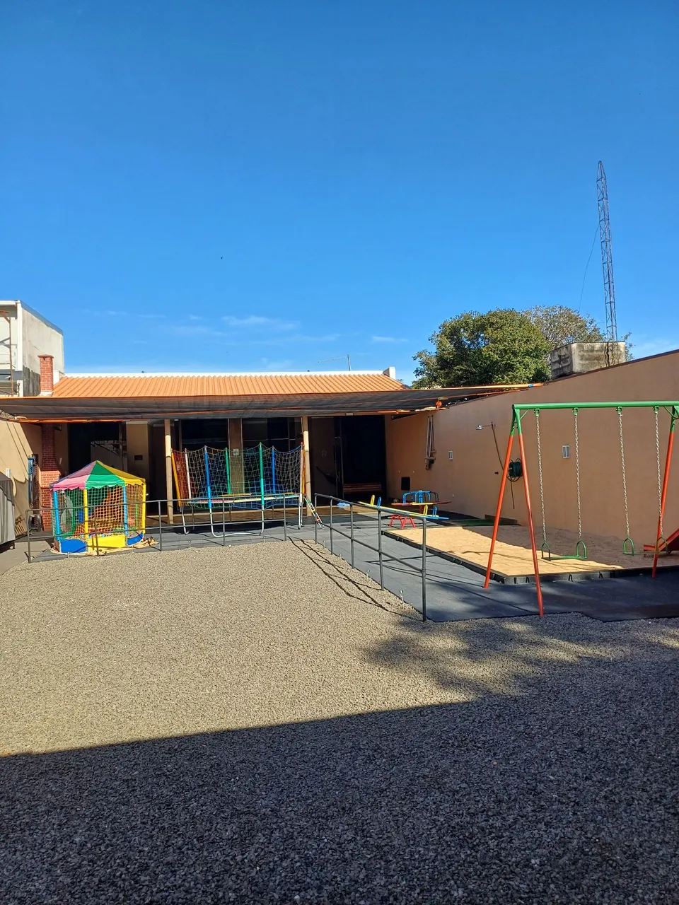 Espaço para festas, lazer e eventos.