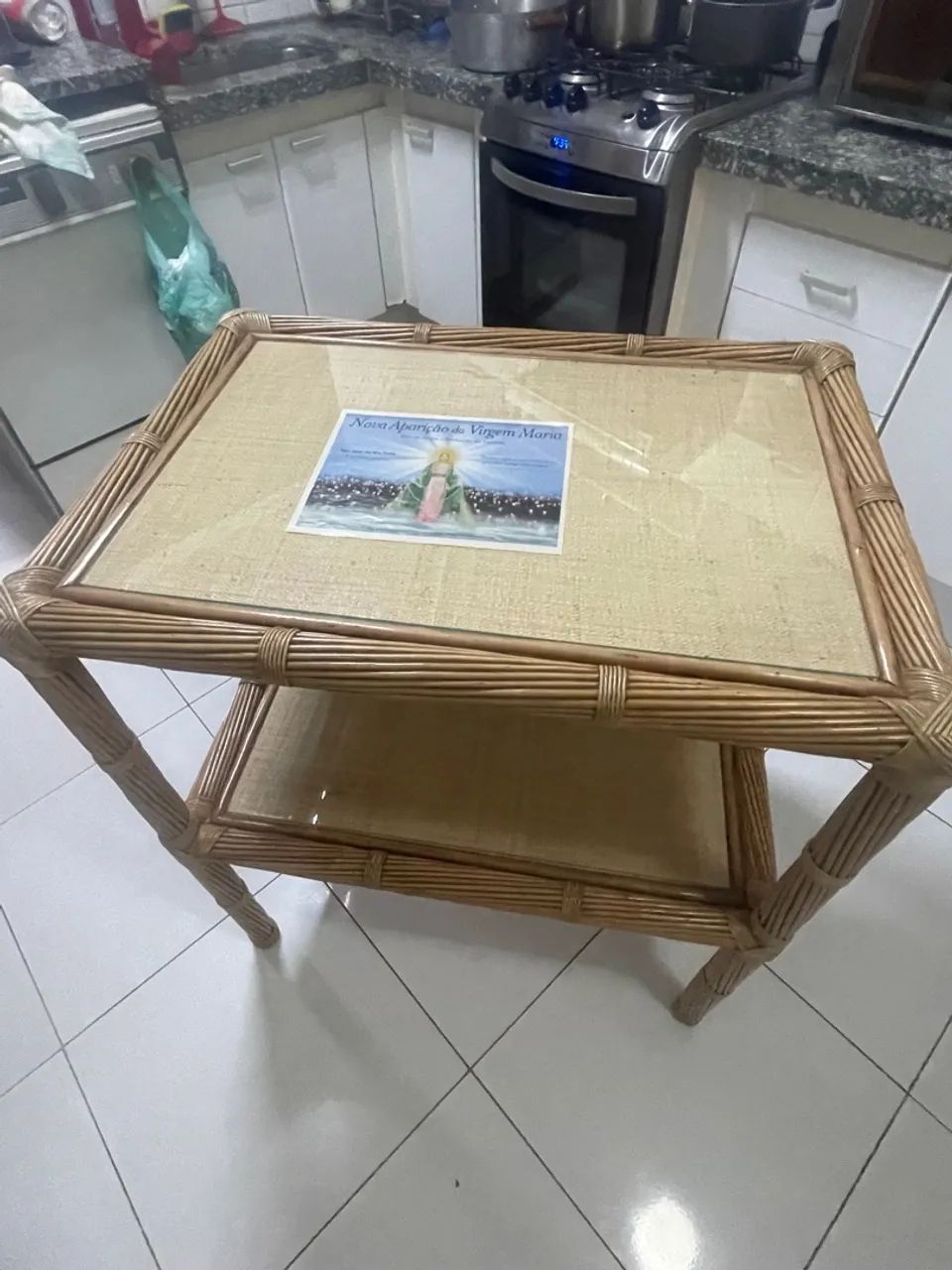 Maca ? Mesa dobrável branca - Foto 5
