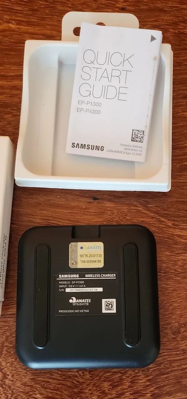 Carregador wireless  sem fio Samsung - Foto 3