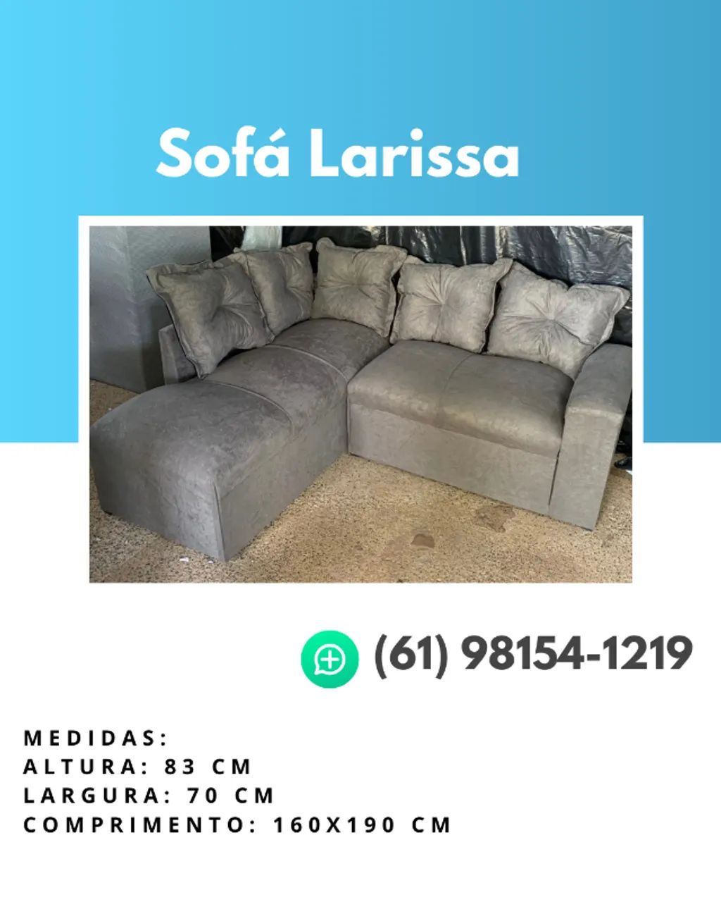 (Sofá)- Larissa 