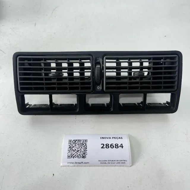 Moldura Difusor Ar Central Painel VW Golf 1999 2005