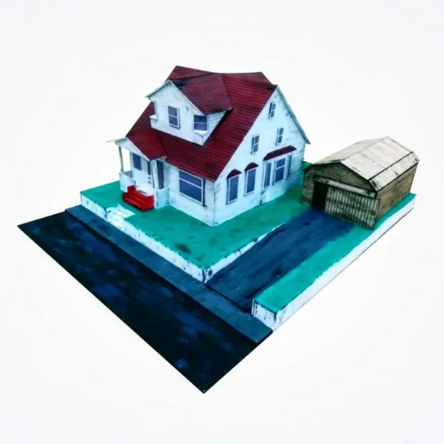 Casa Velozes e Furiosos Diorama Escala 1/64