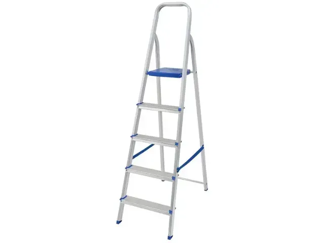 Escada de Alumínio 5 Degraus Mor (produto novo/ lacrado/ com garantia de fábrica)